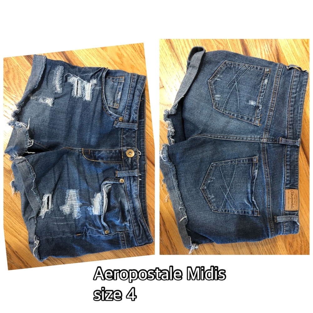 Aeropostale denim shorts Size 4